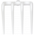 Гигиенические вилы Vikan (рабочая часть), белый цвет, 205 мм