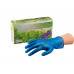 GV401 SunViv перчатки смотровые виниловые голубые неопудренные, размер M