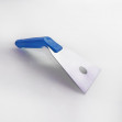 Ручной скребок Schavon с лезвием из нержавейки, 90 мм (синий)