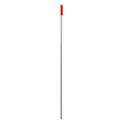 Рукоять HAUG BÜRSTEN без резьбы для падодержателя арт. 8617, красный цвет, 1450 х Ø22 мм