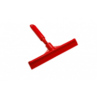 Сгон HACCPER сверхгигиеничный ручной однолезвенный с мини-рукояткой, 300 мм (красный)
