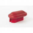 Щетка HACCPER для мытья рук и ногтей с комбинированной щетиной, 127 мм (красный)