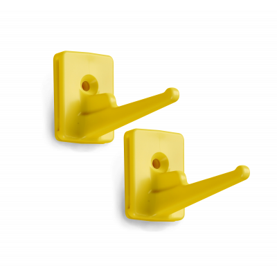 Крючок для органайзера настенного HACCPER Control Point, 12 шт/кор (желтый)