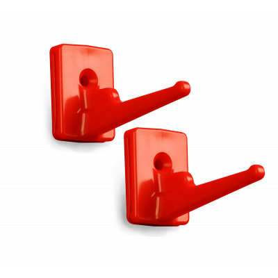 Крючок для органайзера настенного HACCPER Control Point, 12 шт/кор (красный)