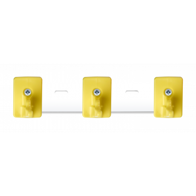 Органайзер настенный HACCPER Control Point для 3 предметов (окраш.) желтый