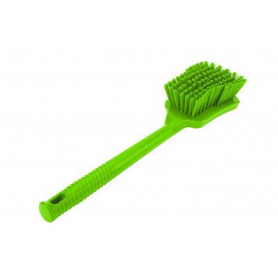 Универсальная ручная щетка Schavon со средней ручкой, мягкая, 350 мм (зеленый)