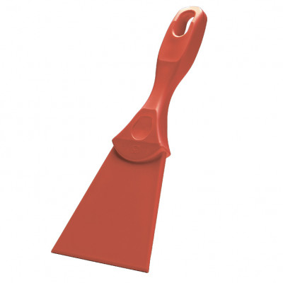 Скребок HACCPER полипропиленовый, 100 мм арт 279201 (красный)