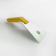 Ручной скребок Schavon с лезвием из нержавейки, 90 мм (желтый)