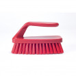 Щетка-утюжок HACCPER для мытья и оттирки, средней жесткости, 152 мм (красный)