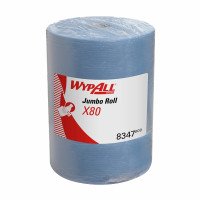 Протирочный материал WypAll® X80 большой рулон синий 475 листов
