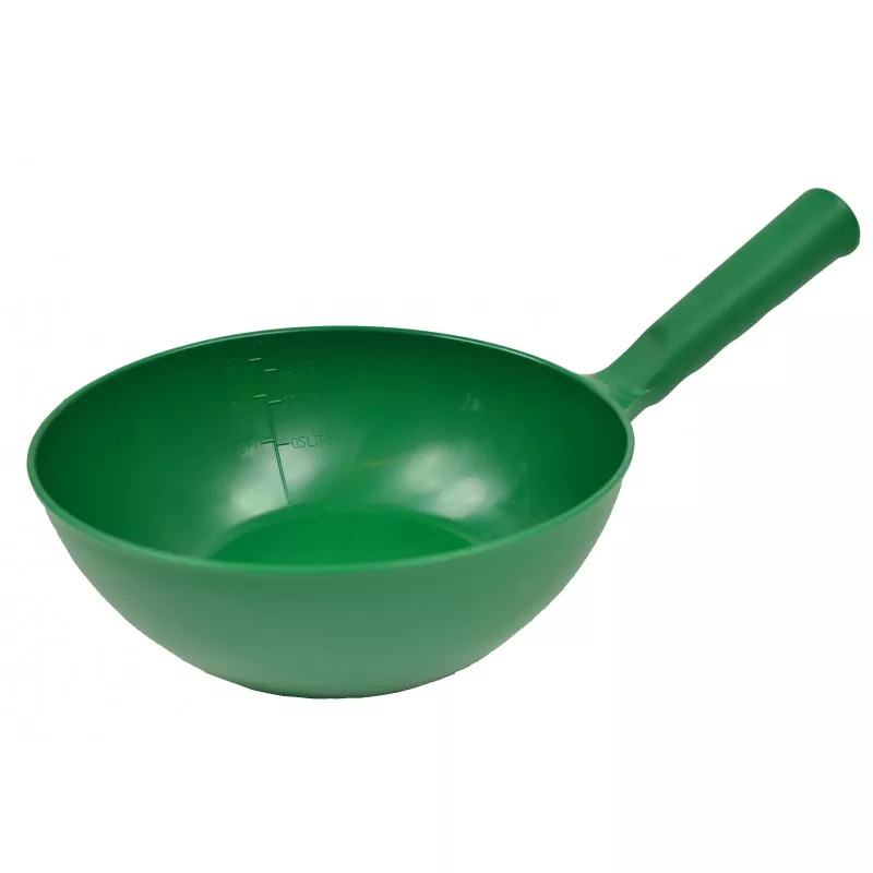 Ковш HAUG BÜRSTEN круглый, 1,5 л, Зеленый (3)