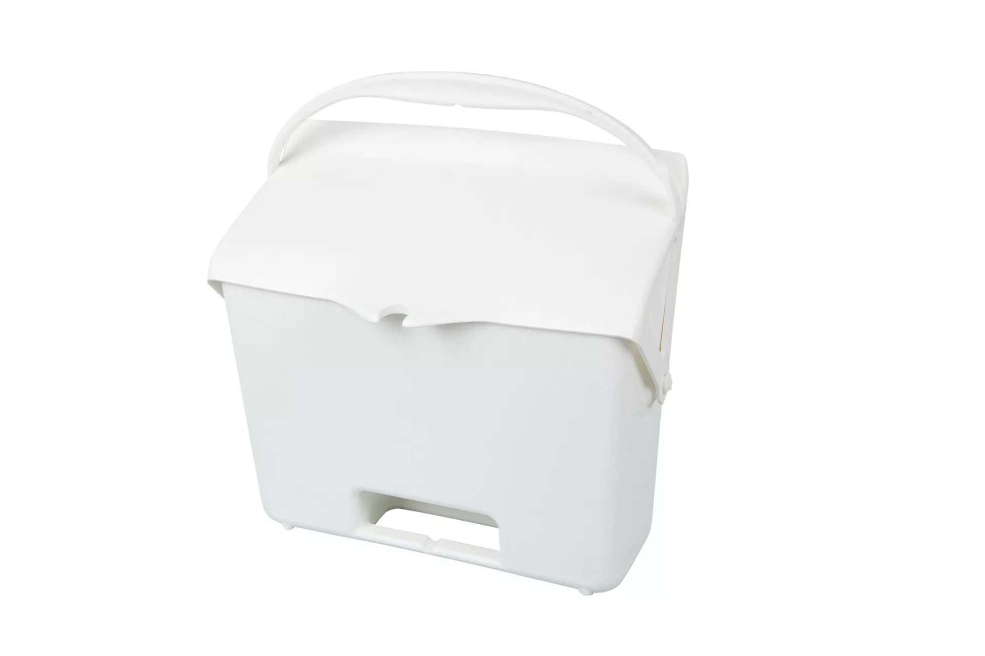 Совок FBK с крышкой и ручкой, 330х360х125 мм, Белый (1)