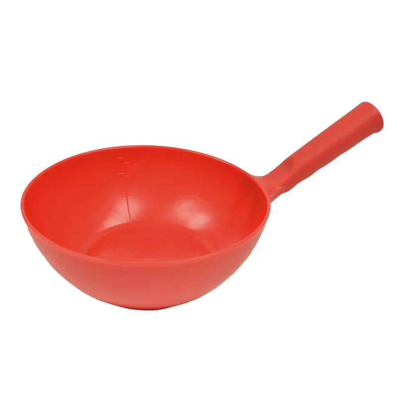 Ковш HAUG BÜRSTEN круглый, 1,5 л, Красный (1)