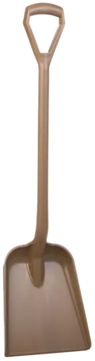 Лопата Vikan гигиеничная 327x271x50мм, 1040 мм, Коричневый (66)