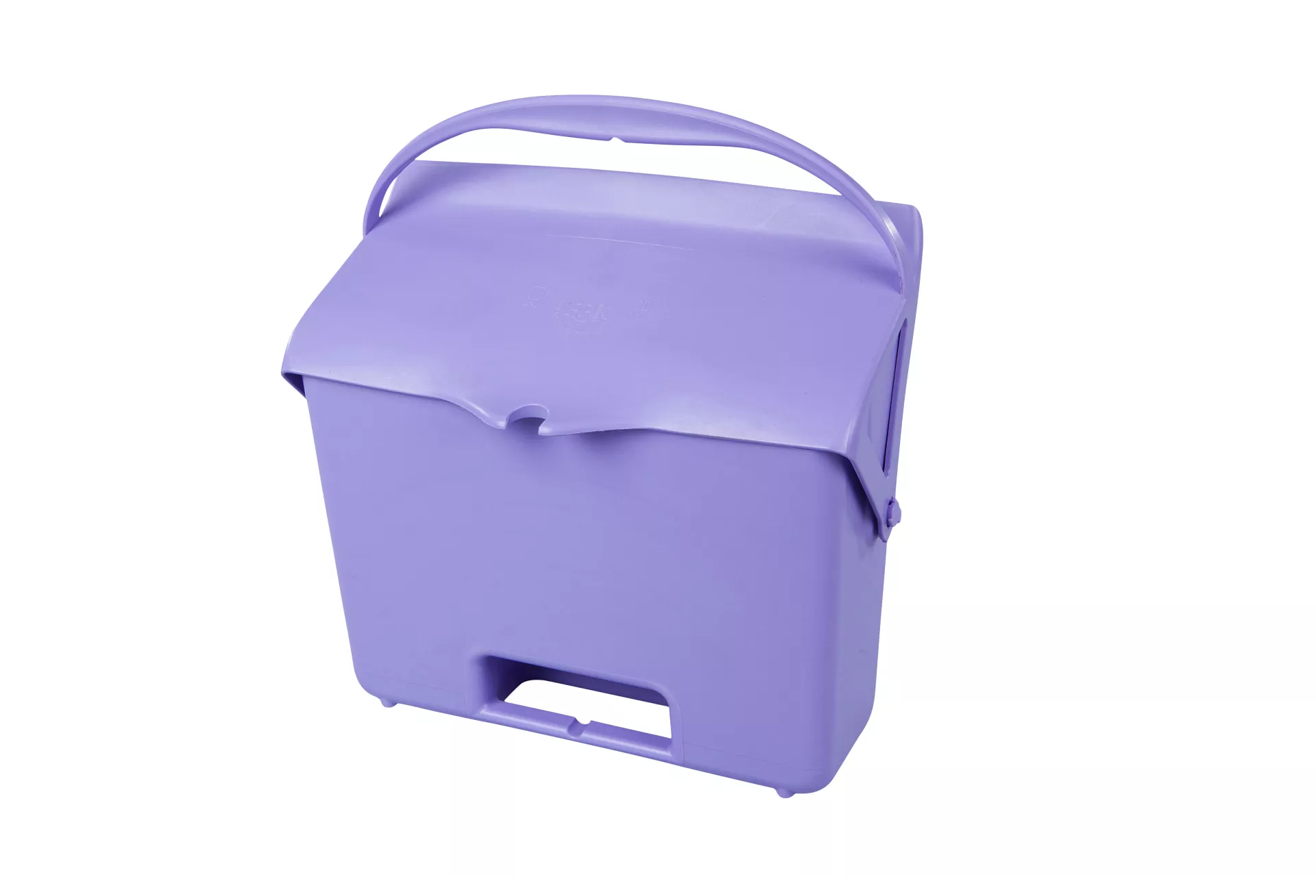 Совок FBK с крышкой и ручкой, 330х360х125 мм, Фиолетовый (8)