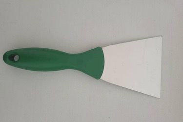 Скребок FBK 235х100х25 мм нерж сталь,0,1 кг., Зеленый (5)