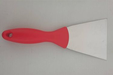 Скребок FBK 235х100х25 мм нерж сталь,0,1 кг., Красный (3)