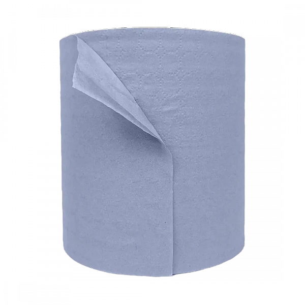 Материал бумажный протирочный HACCPER PURE PULP BLUE с центральной вытяжкой, 200x180 мм, синий